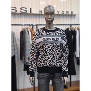 제시뉴욕 세이브존05 레오파드문양 니트 티셔츠 MD95SZNRKO5440ML