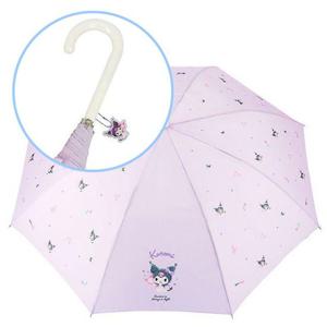 초등우산 산리오 악세사리 장우산 60cm 쿠로미 1P 장마철 우산