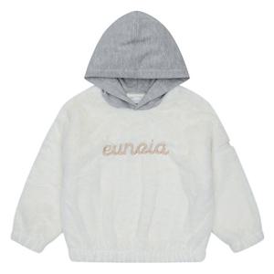 [소이][소이] 여아 밍크 레터링 자수 후드 티셔츠 21W1458_IV