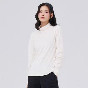 체이스컬트 HC09 여성 벨로아 터틀넥 티셔츠 EFRG5172D0A