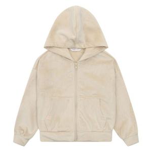 [소이]MARIO여아 벨로아 골지 후드 점퍼 21W5751_BE