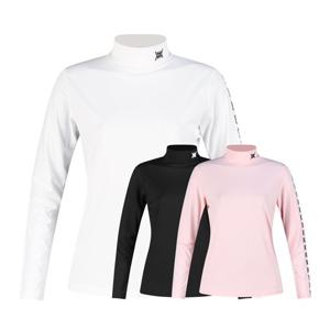 럭스골프 여성 하프넥 패턴 슬리브 이너웨어 MW25A310W