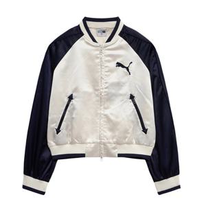 [푸마 국내매장 정품] T7 여성 우븐 크롭 자켓 940921-02