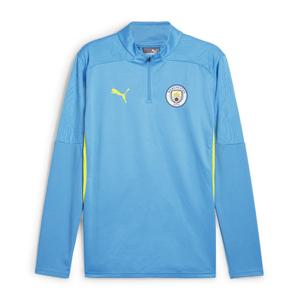[푸마 국내매장 정품] 맨체스터 시티 트레이닝 쿼터집업 탑 777529-11