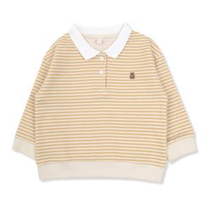 [오가닉맘]옐로우카라긴소맨투맨- MIFTMT06