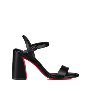 크리스찬루부탱 미스 제인 가죽 샌들 85mm 1240672BLAC