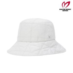 마스터바니  (421E3CP111) 여성 메탈 심볼 퀼팅 패딩 버킷햇