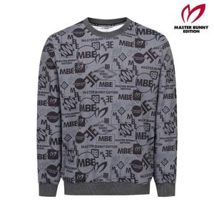마스터바니  (411E3TR308) 남성 멀티 로고 패턴 스웻셔츠