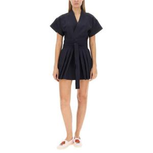 겐조 미디 원피스 FD62RO253 9GE77 BLUE