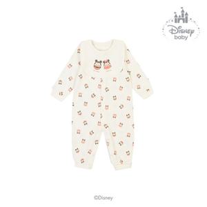 [디즈니베이비]우푸피클린우주복(턱받이)/79Q717502-GR