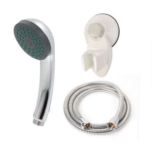 크롬 샤워기 소 고급메탈호스 B세트 2m/고압 샤워헤드