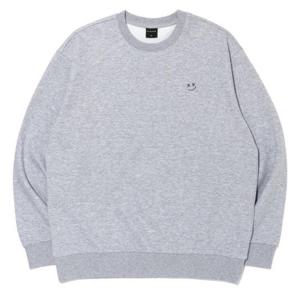 리트머스 HC12 스마일자수  로고   맨투맨 티 LP6TU148-097