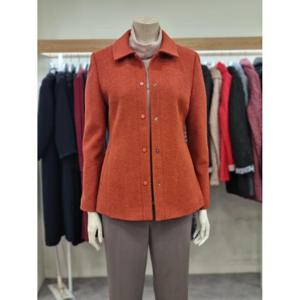 벨리시앙 세이브존07 모 카라 버튼 자켓 Jk4406