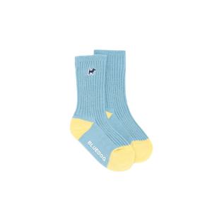 [블루독베이비]컬러골지하프양말 45A14-810-04