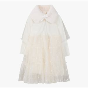 [치크(키즈)]케이프 세트 캉캉 드레스 CKOM25W82