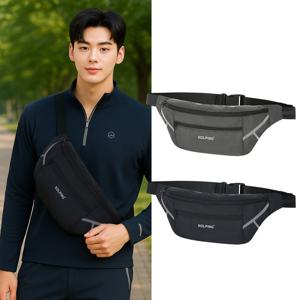 콜핑 공용 사계절 스포티 로고 등산 힙색 KSC344FB6U