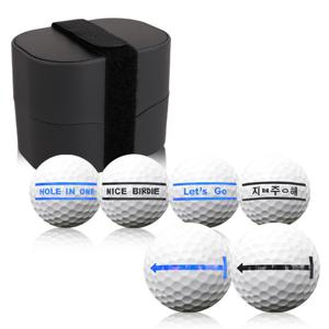 [제이투엠골프]SZ 골프공 볼라이너 스탬프 버디360도