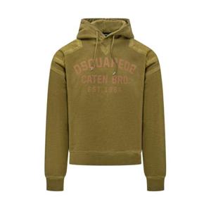 디스퀘어드2 후드 티셔츠 S71GU0741S25030 725 BROWN