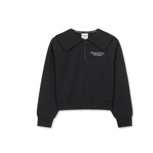 디스커버리키즈DKTR91056 여아 세미크롭 반집업 맨투맨