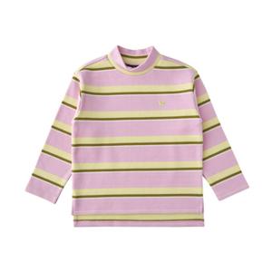 블루독스튜디오 [블루독](YE)STRIPE하프폴라티셔츠(25C7533050) FW25겨울상품 여아목폴라