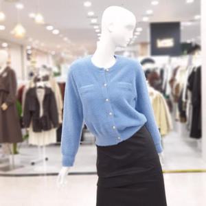 abfz sh06 라운드 버튼 가디건 니트 SLBHA1Y31A