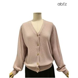 [에이비에프지]V넥 긴팔 캐시미어 가디건 APA1HY32A