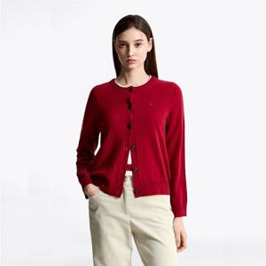 [타미힐피거(여성)]캐시미어 블렌드 크루넥 가디건 T22F7KCD060WT2