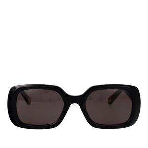 끌로에 렉탱귤러 블랙 플라스틱 선글라스 CH0333S 001 53