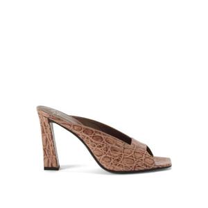 쥬세페자노티 미야 가죽 뮬 90mm I400016001