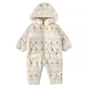 밍크뮤HB(CR)몽아미스노우패딩점프슈트(35C1460302) 유아외출복 출산선물 패딩우주복