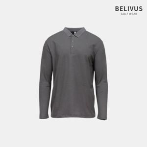 빌리버스 남자 가을 스판 골프 등산 스포츠웨어 베이직 긴팔 카라티 BRM027