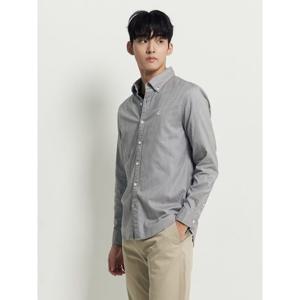 [빈폴멘] 브러쉬드 헤링본 셔츠 그레이 (BC5964C223)