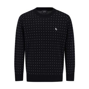 [파리게이츠] (511E4SWA34)남성 PG 스몰 도트 패턴 긴팔 니트