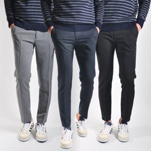 [비커스텀바이]JE611 반밴딩 핏감좋은 남성 슬랙스 팬츠