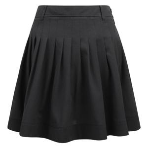 [링스골프][링스본사] 여성 써커 플레어 큐롯 L21E1PC272_BK