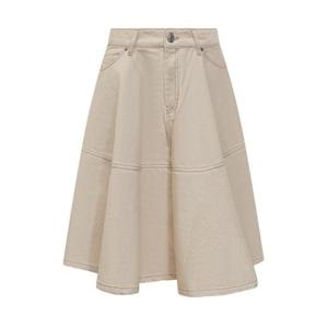 아미 미디 스커트 H25FSK436DE0106 150H25 Beige