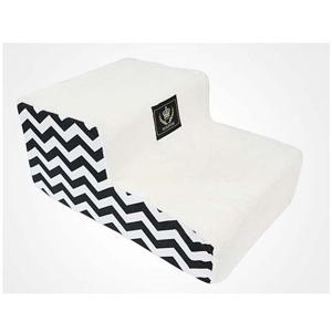 강아지계단 애견계단 지그재그 2단 아이보리 1p 강아지 계단 스텝