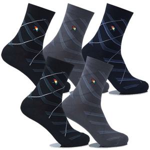 아놀드파마 미끄럼방지 남자정장양말 중목 5켤레 AP5563 구두양말 면양말