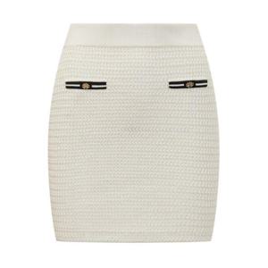 아미리 숏 스커트 AWKNKR1018 IVORY WHITE