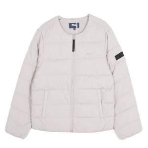 휠라패딩 KQC FS2DJG4101U-GRE 베이직 경량 U넥 패딩