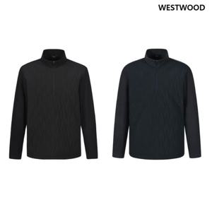 [웨스트우드] 남성 마운틴 다이아 퀼팅 집업 티셔츠(2컬러) WP4MTST705