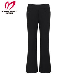 [마스터바니] 여성 사이드 집업 백 밴딩 기모 부츠컷 팬츠