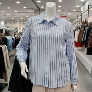 [샤트렌]HCESBL201 스트라이프 셔츠 _GN