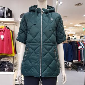 [루이까스텔]여성루즈핏반팔형볼패딩점퍼/7LEJP003A