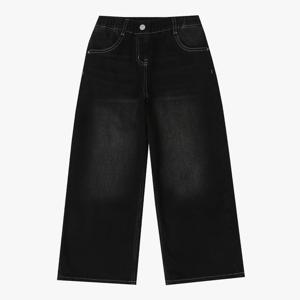 [일로딜로]약기모 여유 와이드 데님팬츠IDTJ25W52