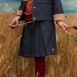 노스페이스 키즈 NK6NR50S 인디고 걸즈 블루릿지 스커트