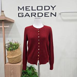 [멜로디가든]잔꽈베기 색색단추 가디건 M25F8C110_SH