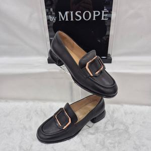 [미소페]By미소페 여성 골드 장식 클래식 로퍼 112HT339FS012 BL