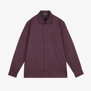 [크로커다일남성]트렌드 올오버 포인트 프린트 셔츠 CDAA9WS3414