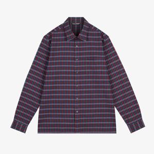 [크로커다일남성]울터치 캐주얼 마드라스 체크 셔츠 CDAA9WS3404